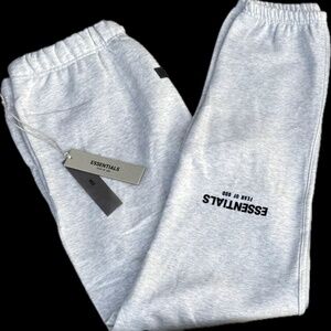 Fear of God Essentials Light Oatmeal Sweatpants